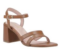 Hush Puppies Nalani Sandales en cuir pour femme Marron clair, peau, 39 EU