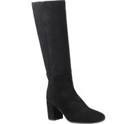 Hush Puppies Oprah Bottes hautes en daim pour femme Noir, Noir , 41-42 EU
