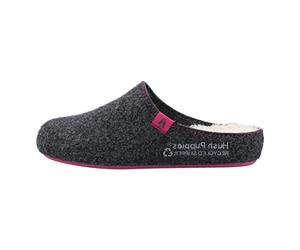 Hush Puppies Pantoufles The Good pour femme, charbon, 40 EU