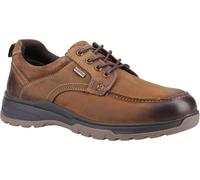 Hush Puppies - "Percy" Baskets pour hommes, cuir, à lacets FS12084 (45,5 EU) (Marron clair)