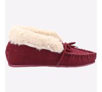 Hush Puppies Philippa Femmes Cuir Daim Mémoire Mousse Pantoufles