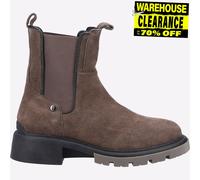 Hush Puppies Rita Femmes Premium Mode Décontracté Daim Bottes Chelsea Gris