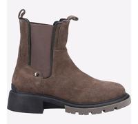 Hush Puppies Rita Femmes Premium Mode Décontracté Daim Bottes Chelsea Gris