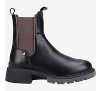 Hush Puppies Rita Classique Femmes Mode Décontracté Bottes Chelsea Cuir Noir