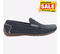 Hush Puppies Roscoe Hommes Mémoire Mousse Casual Robe Habillée Mocassins Marine