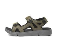 Hush Puppies Castro Sandales d'été pour Homme, Kaki, 42 EU