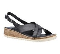 Hush Puppies - Sandales compensées ELENA - Femme (41-42 FR) (Noir) - UTFS7058 Noir G