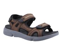Hush Puppies - Sandales contrastées à scratch CASTRO - Homme (FS8917)