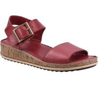 Hush Puppies - Sandales pour femmes "Ellie", cuir FS7965 (37 EU) (Bordeaux)