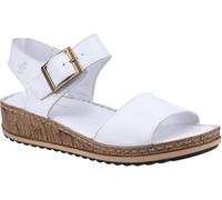 Hush Puppies - Sandales pour femmes "Ellie", cuir FS7965 (38 EU) (Blanc)