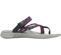Hush Puppies - Sandales pour femmes "Good" FS9098 (38 EU) (Noir/Gris/Rose)