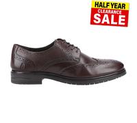 Hush Puppies Santiago Hommes Richelieu Habillé Mode Mémoire Mousse Shoes Marron