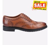 Hush Puppies Santiago Hommes Richelieu Habillé Smart Mémoire Mousse Shoe Fauve