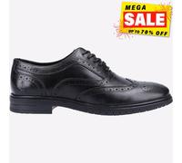 Hush Puppies Santiago Hommes Richelieu Smart Habillé Mode Mémoire Mousse Noires