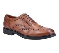 Hush Puppies Santiago Lacets Chaussures Pour Hommes En Tan