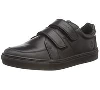 Hush Puppies Santos Senior Chaussure d'uniforme Scolaire, Noir, 38 EU