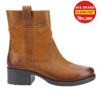 Hush Puppies Saskia Confort Décontracté Imperméable Cheville Bottes Femmes Fauve