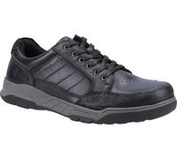Hush Puppies - Sneakers pour homme "Finley", cuir FS9472 (40 EU) (Noir)