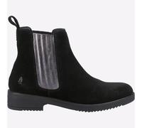 Hush Puppies Stella Bottes De Mode En Cuir À Enfiler Pour Femmes Noires