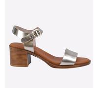 Hush Puppies Style Gabby Femmes Mode Créateur Robe Cuir Talon Compensé Or