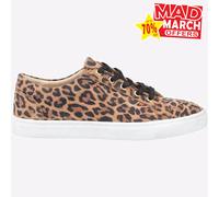 Hush Puppies Femme Tessa Basket, Leoprd, 36 EU