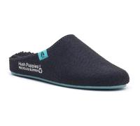 Hush Puppies The Good Chaussons en polyester pour homme Noir Turquoise