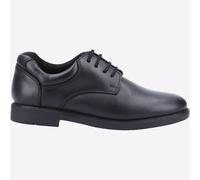 Hush Puppies Tim Junior École Chaussures Smart Habillé Derby Noir