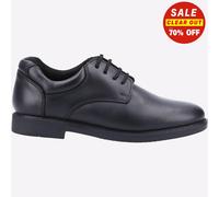 Hush Puppies Tim Junior École Chaussures Smart Habillé Derby Noir