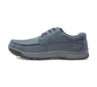 Hush Puppies Tucker, Derbys Homme, Bleu (Navy Nubuck Navy), 44.5 EU