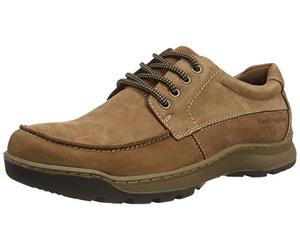Hush Puppies Tucker, Derbys Homme, Marron (Tan Nubuck Tan), 45 EU