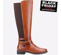 Hush Puppies Vanessa Femmes Mode Décontracté Quotidien Mollet Bottes Fauve