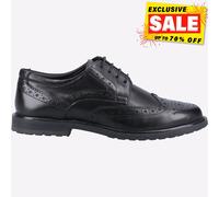 Hush Puppies Vérité Femmes Filles Mode Travail Uniforme Scolaire Smart Noir