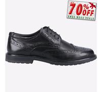 Hush Puppies Vérité Femmes Filles Mode Travail Uniforme Scolaire Smart Noir