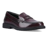 Hush Puppies Verity Mocassins à enfiler en cuir pour femme Prune
