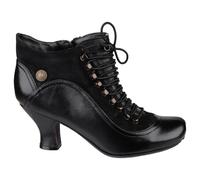 Hush Puppies Vivianna Bottes De Mode En Cuir Pour Femmes Noires