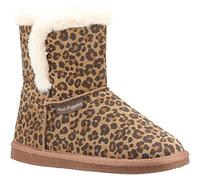 Hush Puppies Women's Ashleigh Slipper, léopard, 38 EU