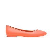 Hush Puppies Women's Brite Pops Ballet Flat, Orange, 38 EU