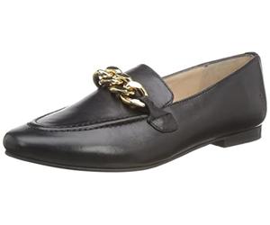 Hush Puppies Women's Harper Chain Loafer, Noir, 40-41 EU