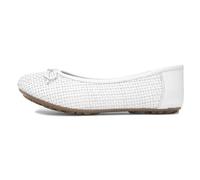 Hush Puppies Femme Janelle Woven Ballerines, Blanc, 39 EU