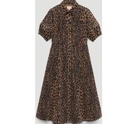 Hush Robe Hush Lark Barrel en Denim à manches animal EU 42 (UK 14)