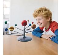 HUSHAX Kit De Bricolage pour Enfants pour l'enseignement Astronomique, National Geographic Maquette De Planétomètre du Système Solaire, Convient Aux Enfants De 7 à 14 Ans