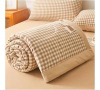 HUSHDML Couette d'été en Coton pour lit Double/Simple - Couette Fine utilisable sans Housse - Couette d'été légère et Douce(B2,180x200cm)