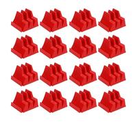 HUSHUI 16 Pcs 3 Fente Clé Titulaire ABS Modulaire Clé Rack Outil De Stockage Titulaire pour 48 Clés