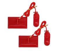 HUSHUI 2 PCS Interrupteur de sécurité Magnétique sur Tapis Roulant ajusté pour 9600 GTS7 M8 M9 M9 M9
