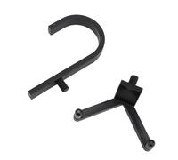 HUSHUI 2PCS Premium ABS Material Material Storage Shed Hooks, Plastic Storage Shed Hook, J&A Organization, Organisation D'outils pour BMS7702 BMS8100 CMXRSSC7750, avec Divers Modèles