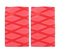 HUSHUI 2pcs Table Table Racket Soft Grip Ruban Pong Pong Grips Sweat-Band Tobe Tobriner Ruban de Poignée Antidérapante Rétractable (Rouge)