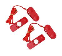 HUSHUI 2pcs Tapis Tapis Roulant de la Touche de sécurité pour GTS7 M8 M9 ABS Arrêt D'urgence Magnétique sur Tapis Roulant pour les Machines à Course
