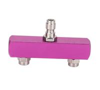 HUSHUI 5000 Psi buse de pulvérisation à 40 degrés, buse de pulvérisation double pression, embout de buse de lavage 2 en 1, alliage d'aluminium et matériau en acier inoxydable, connexion rapide 1/4 po