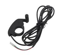 HUSHUI Accélérateur de Doigt de Scooter électrique à Main Droite à Main Droite avec Connecteur Mâle Poussez pour la Plupart des Vélos électriques, Matériau ABS, Facile à Installer et à