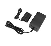 HUSHUI Adaptateur d'alimentation de Batterie Factice, Kit d'alimentation Continue AC pour Caméra Z5 Z6 Z6II Z7 Z7II D600 D610 D750 D780 D800, avec Protection Contre Les Surtensions et (Prise UE)